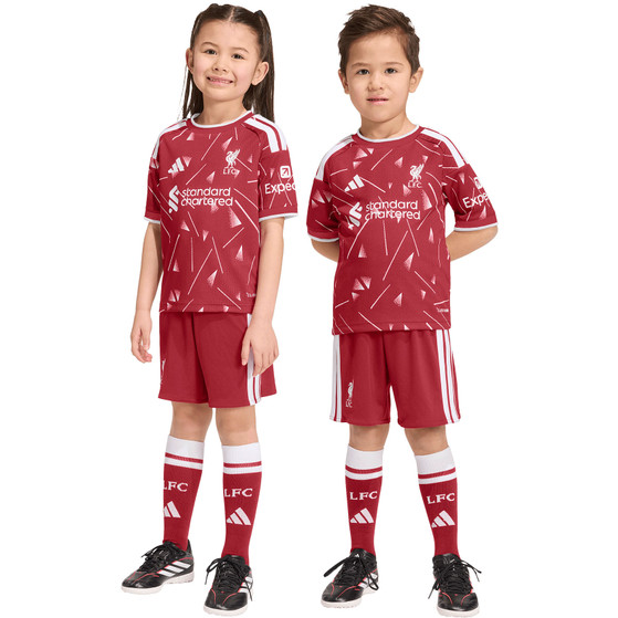 adidas Liverpool Heim Outfit Kleine Kinder 26/27