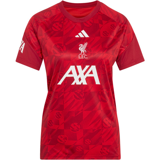 adidas Liverpool Maillot Pre-Match Femme 26/27