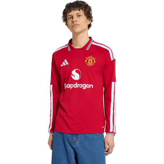 adidas Manchester United Thuis Shirt Longsleeve