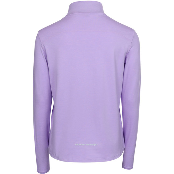 The Indian Maharadja Halb Zip Langarmshirt