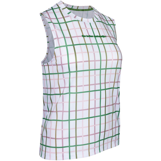 The Indian Maharadja Karierte Pique Tanktop