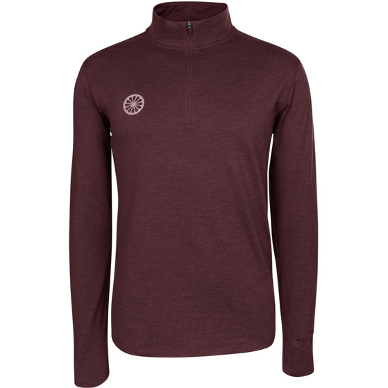 The Indian Maharadja M Halb Zip Langarmshirt
