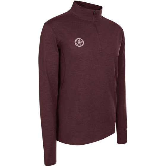 The Indian Maharadja M Halb Zip Langarmshirt