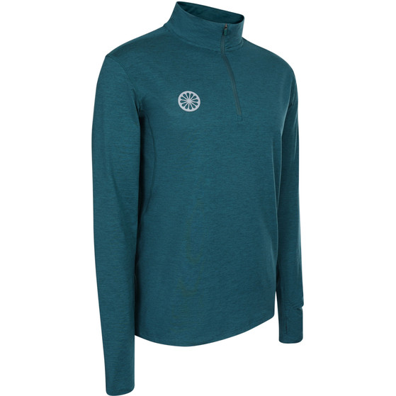 The Indian Maharadja M Halb Zip Langarmshirt