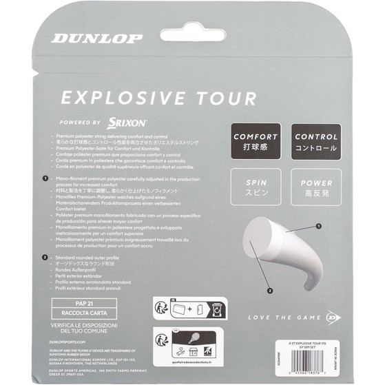 Dunlop Explosive Tour Set