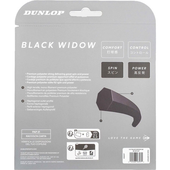 Dunlop Black Widow Set