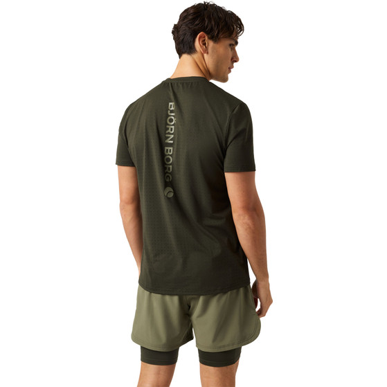 Björn Borg Running Perforated T-Shirt Heren