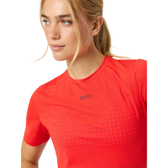 Björn Borg Running Perforated T-Shirt Dames
