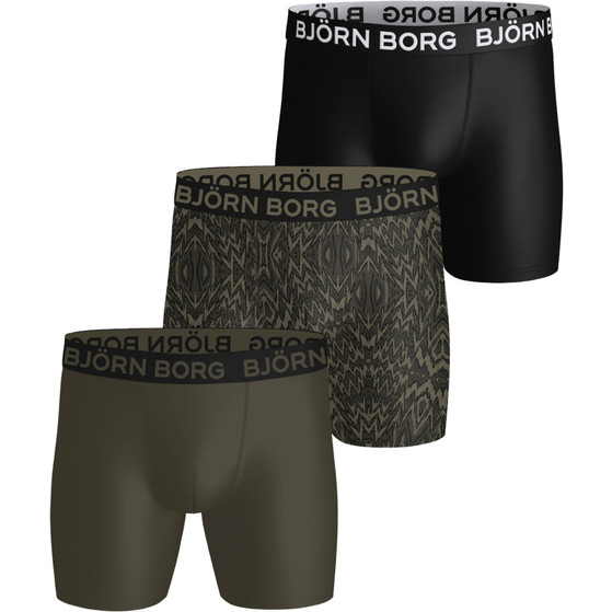 Björn Borg Sports Microfiber Boxer 3-Pack Heren