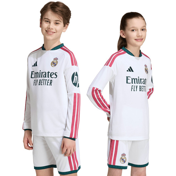 adidas Real Madrid t-shirt ML domicile Jr