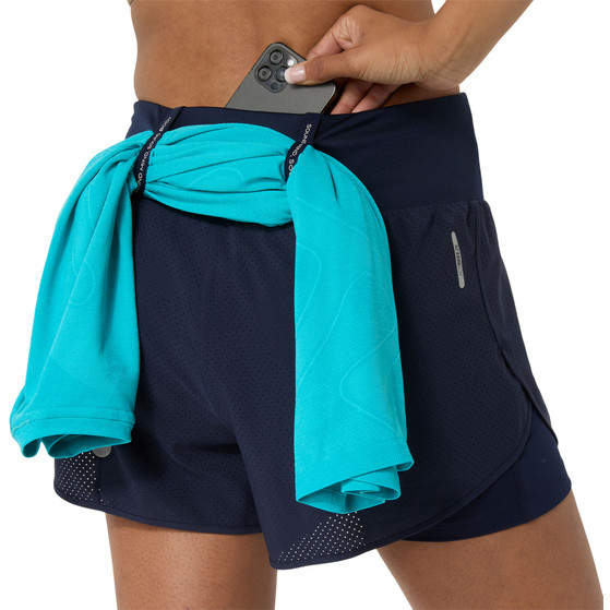 ASICS Road 2in1 3.5'' Short Damen
