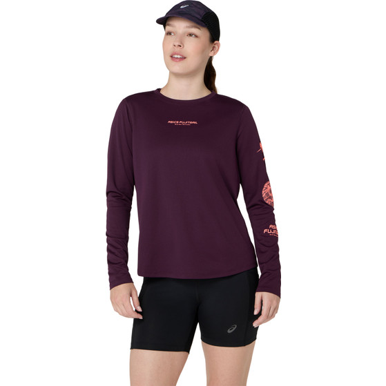 ASICS Fujitrail Logo Langarmshirt Damen