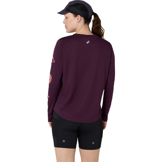 ASICS Fujitrail Logo Langarmshirt Damen