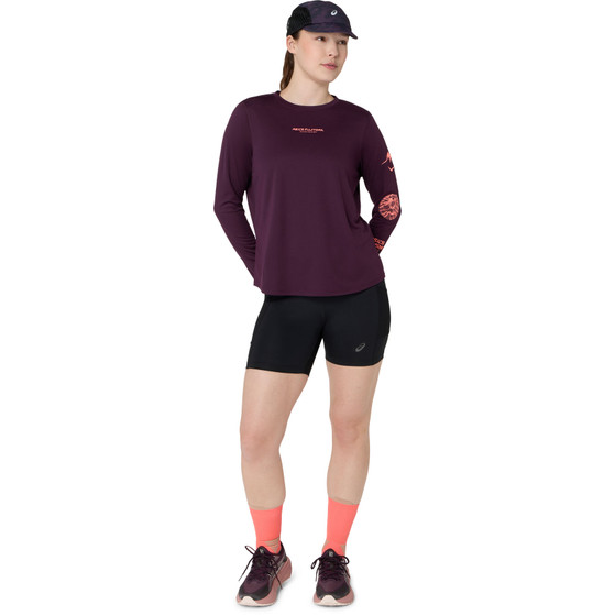 ASICS Fujitrail Logo Langarmshirt Damen