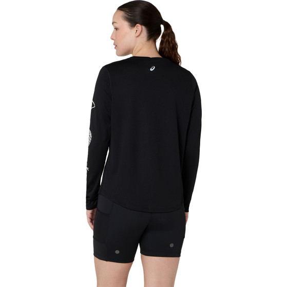 ASICS Fujitrail Logo Langarmshirt Damen