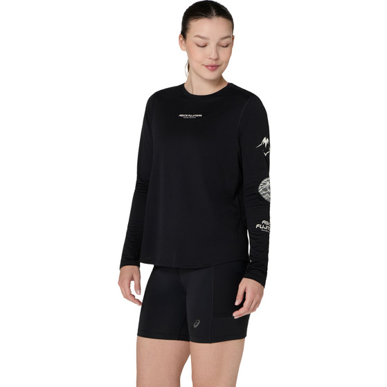ASICS Fujitrail Logo Langarmshirt Damen