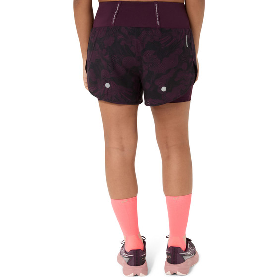 ASICS Road All Over Print 2in1 3.5'' Shorts Dam