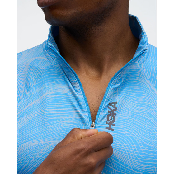 Hoka Skyform Half Zip Manches Longues Homme