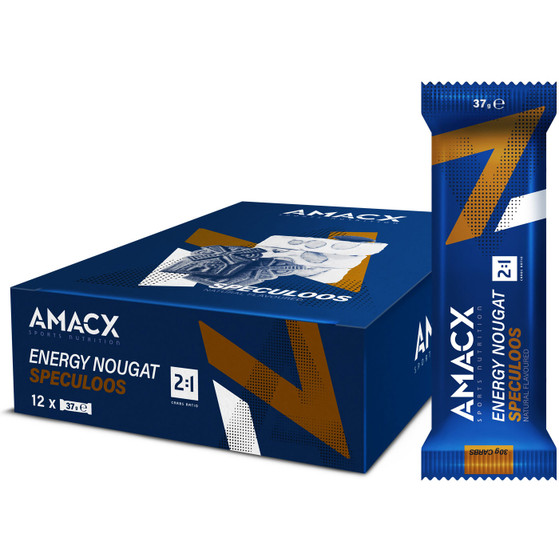 Amacx Energy Nougat Reep Speculoos 12x37g