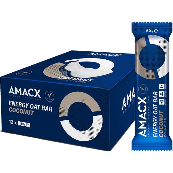 Amacx Energy Oat Reep Coconut 12x50g