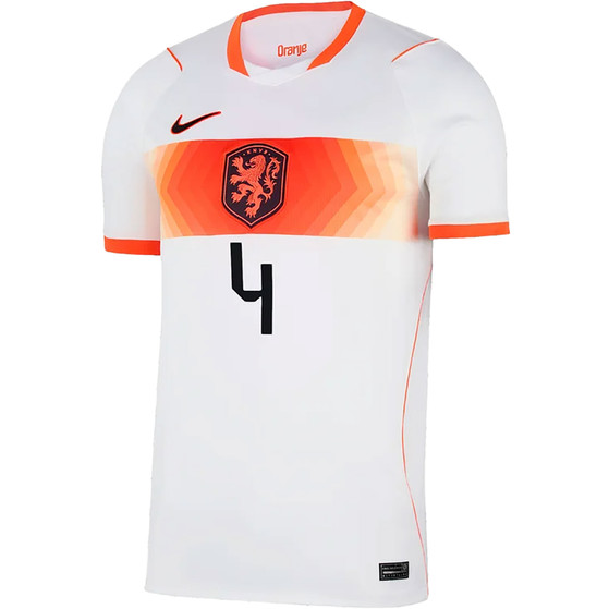 Nike Nederland Uit Shirt WK Virgil 4 Kids