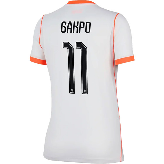 Nike Nederland Uit Shirt WK Gakpo 11 Dames