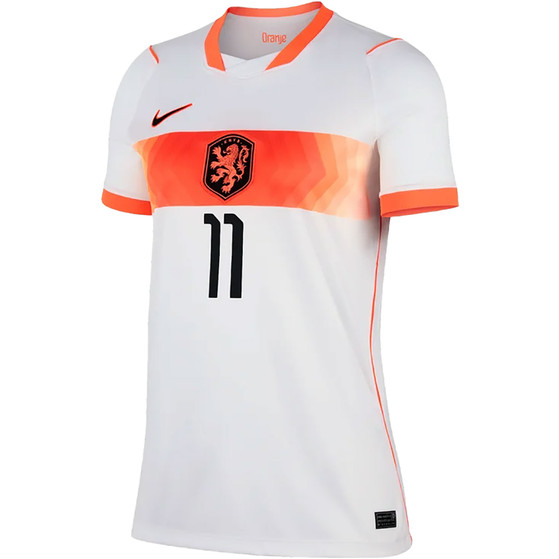 Nike Nederland Uit Shirt WK Gakpo 11 Dames