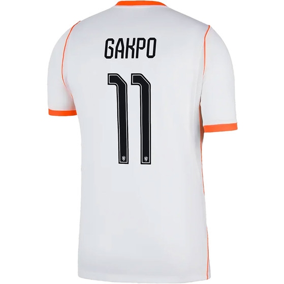 Nike Nederland Uit Shirt WK Gakpo 11 Kids