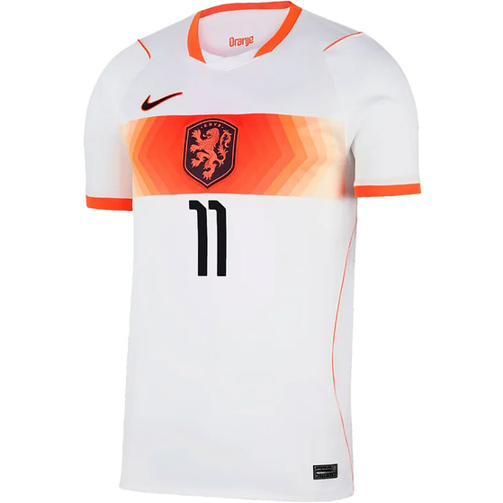 Nike Nederland Uit Shirt WK Gakpo 11 Kids