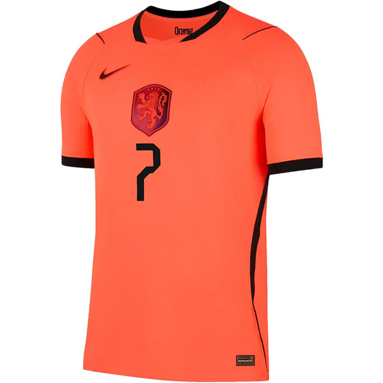 Nike Nederland Match Thuis Shirt WK Xavi 7
