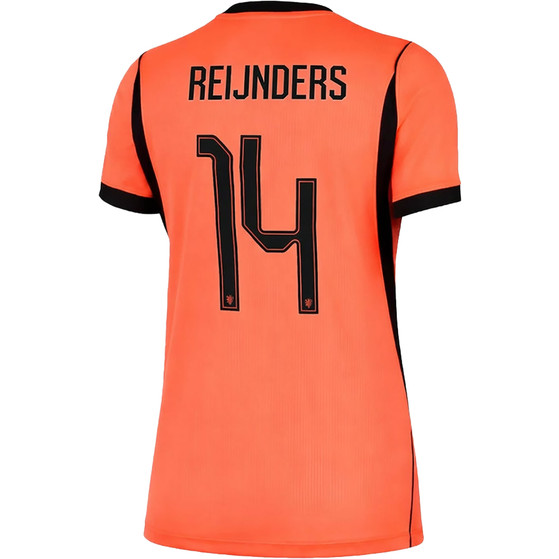 Nike Nederland Thuis Shirt WK Reijnders 14 Dames