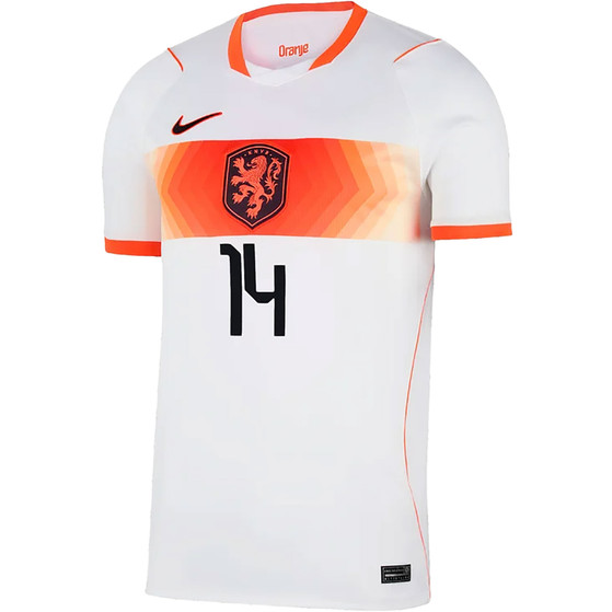 Nike Nederland Uit Shirt WK Reijnders 14
