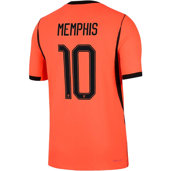 Nike Nederland Match Thuis Shirt Memphis 10 Kids