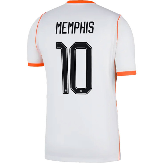 Nike Nederland Uit Shirt WK Memphis 10