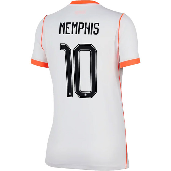 Nike Nederland Uit Shirt WK Memphis 10 Dames
