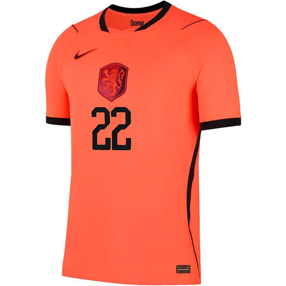 Nike Nederland Match Thuis Shirt Dumfries 22 Kids