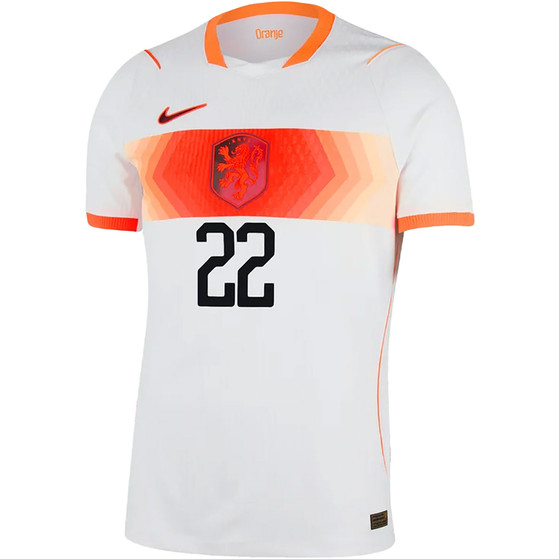 Nike Nederland Match Uit Shirt WK Dumfries 22