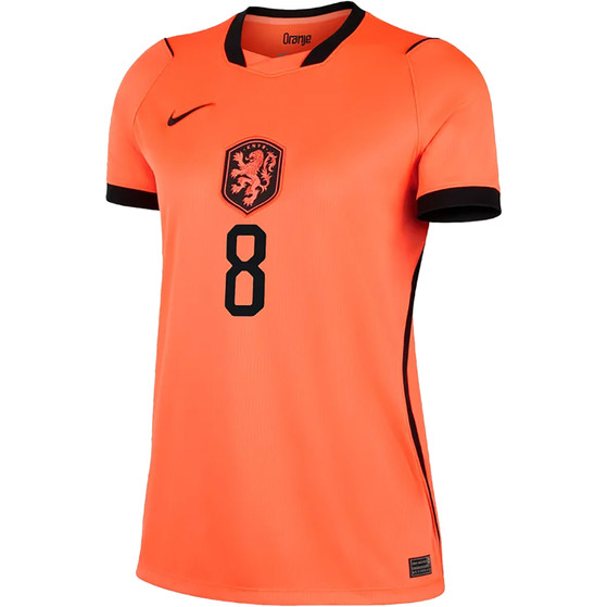 Nike Nederland Thuis Shirt WK Gravenberch 8 Dames