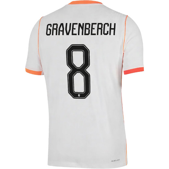 Nike Nederland Match Uit Shirt WK Gravenberch 8