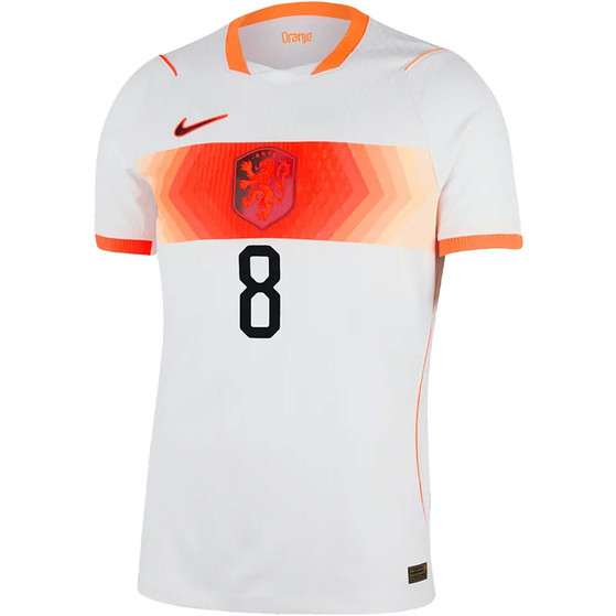 Nike Nederland Match Uit Shirt WK Gravenberch 8