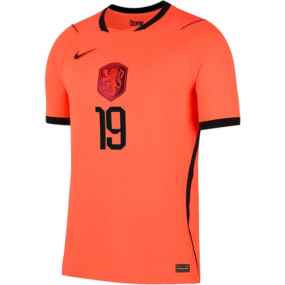 Nike Nederland Match Thuis Shirt WK Weghorst 19