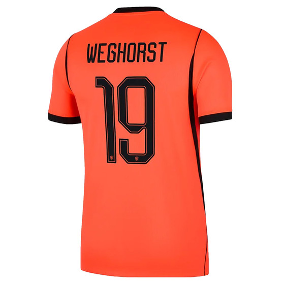 Nike Nederland Thuis Shirt WK Weghorst 19