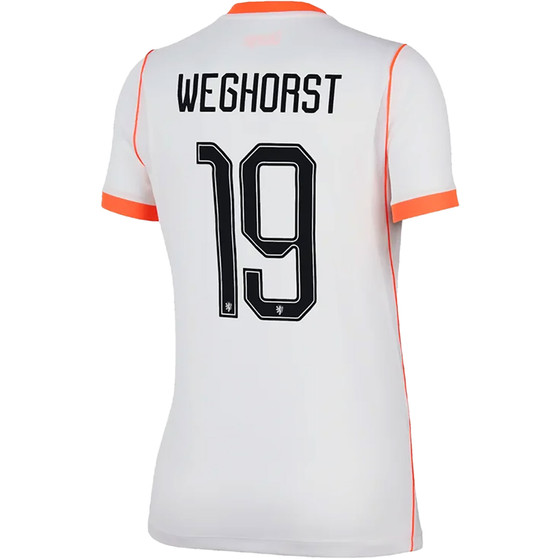 Nike Nederland Uit Shirt WK Weghorst 19 Dames