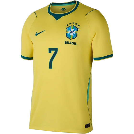Nike Brazilië Thuis Shirt WK 2026 Vini Jr. 7