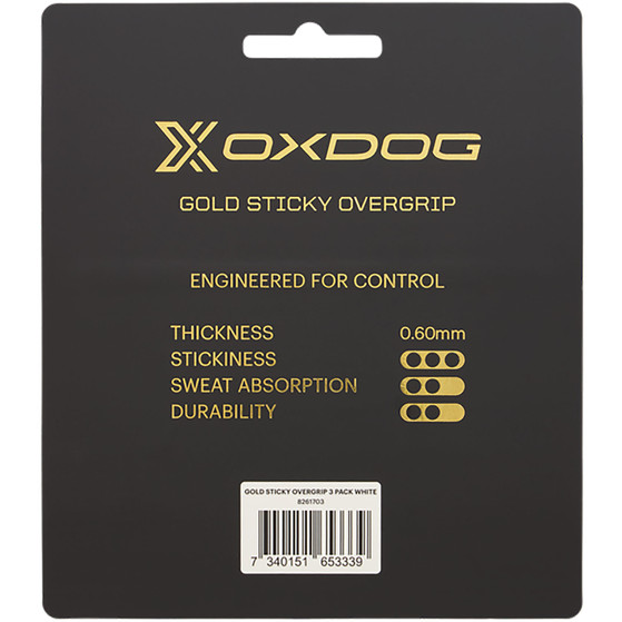 Oxdog Gold Sticky Overgrip 3 St.
