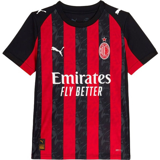 Puma AC Milan Thuis Shirt Rafa Leão 10 Kids