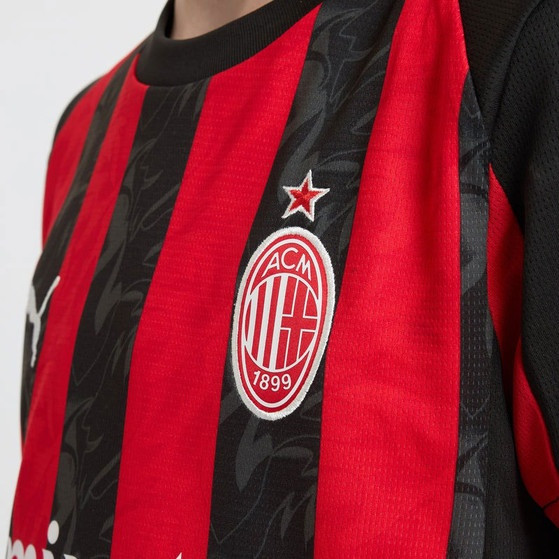 Puma AC Milan Thuis Shirt Rafa Leão 10 Kids