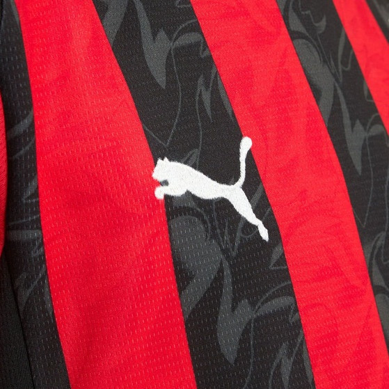 Puma AC Milan Thuis Shirt Rafa Leão 10 Kids