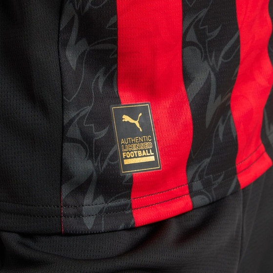Puma AC Milan Thuis Shirt Rafa Leão 10 Kids