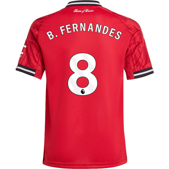 adidas Manchester United Hemmatröja Fernandes Barn